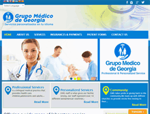 Tablet Screenshot of grupomedicoga.com